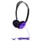 Hamiltonbuhl Personal On-Ear Stereo Headphone, Purple, 3PK HA2-PPL - alternate 2